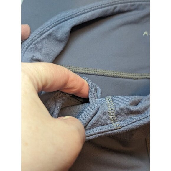 Athleta Salutation 7/8 Yoga Leggings High-Rise In Powervita Gray Size Small - Picture 8 of 16